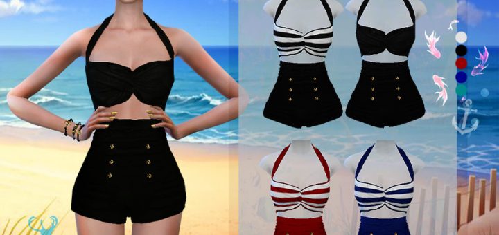 Sims 4 Bikini Sims 4 Swimsuit Cc Sims 4 Bikini Cc