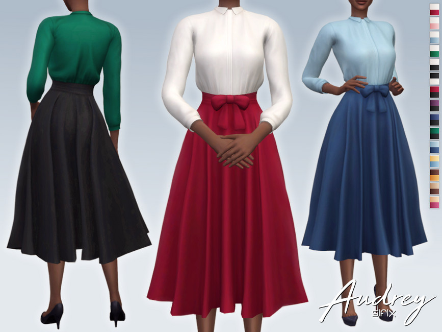 Audrey Outfit | Outfit Clothes Mod Download