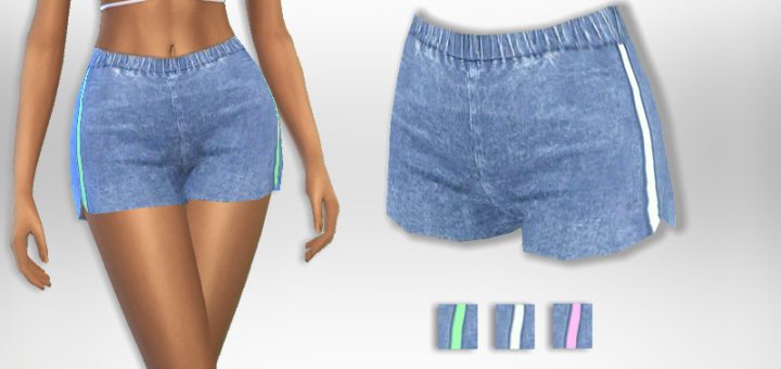 Sims 4 Shorts Cc Sims 4 Cc Shorts Mods Sims 4 Booty Shorts