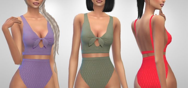 Sims 4 Bikini Sims 4 Swimsuit Cc Sims 4 Bikini Cc 9174