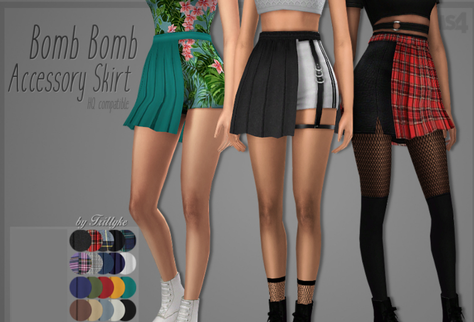 Bomb Bomb Accessory Skirt | Skirt Clothes Mod Download